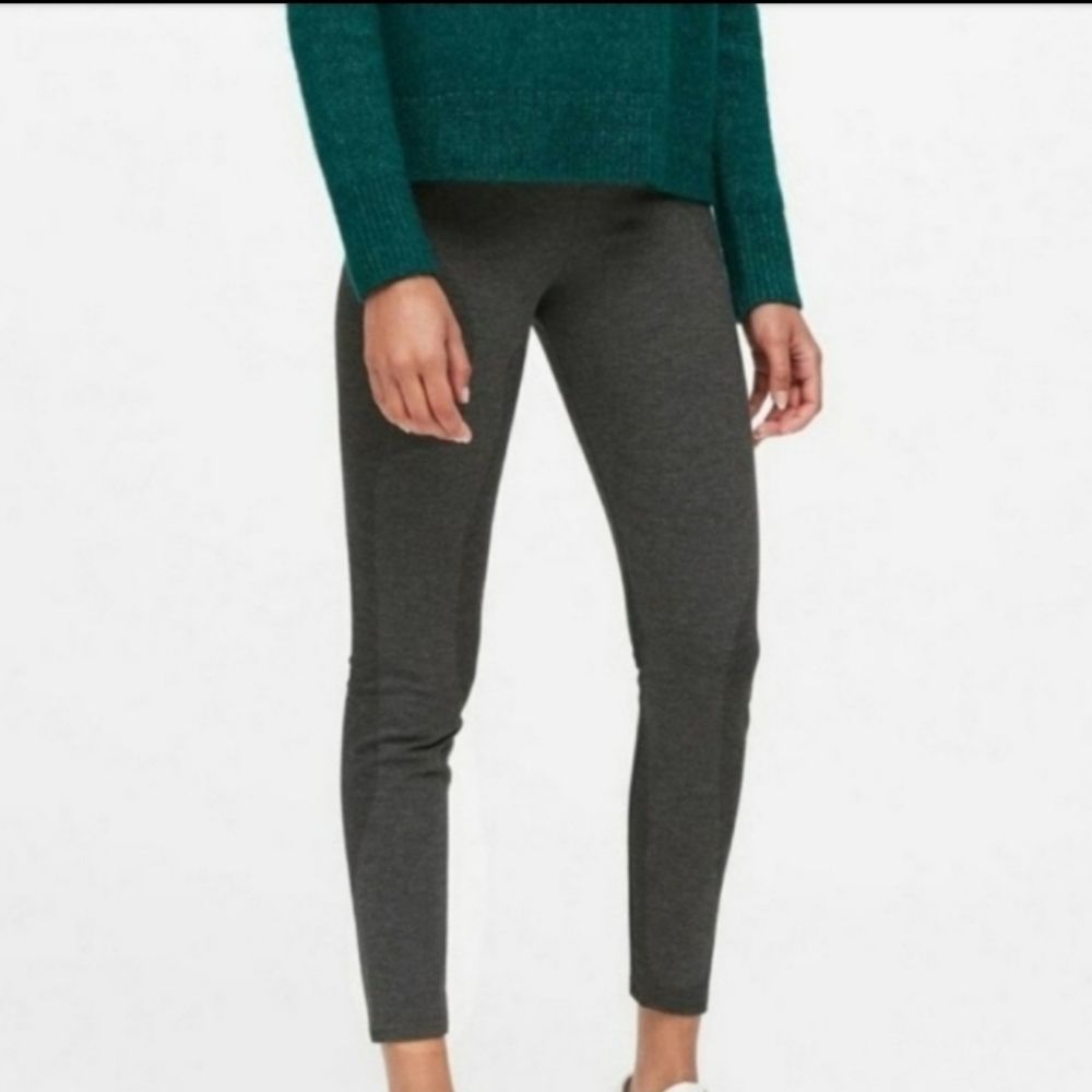🎉Final Price NWT  Banana Republic | High Rise Pointe Legging | Charcoal